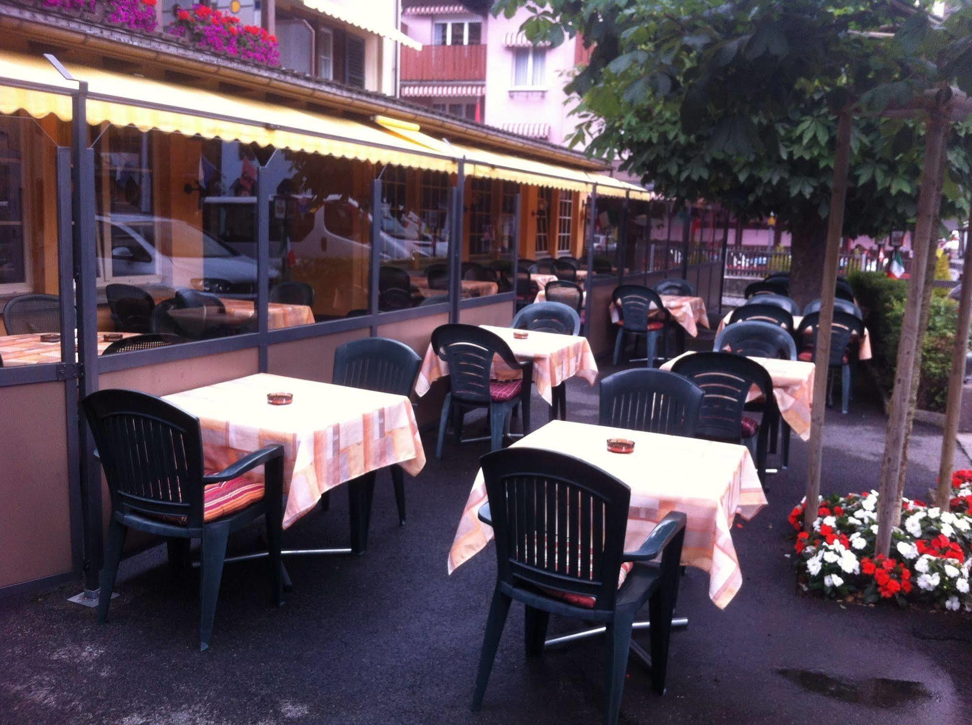 Post Hardermannli Hotel Unterseen Luaran gambar