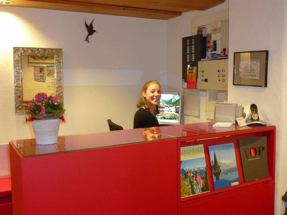 Post Hardermannli Hotel Unterseen Luaran gambar